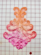 Applique - Custom-Dyed Embroidered on Organza